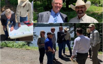 Payette Land Trust Board Meets with Governor Little to discuss conservation in the Payette River Basin