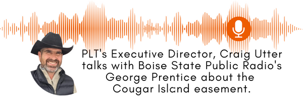 LISTEN: Idaho family closed purchase on a portion of Cougar Island with an in-perpetuity conservation easement