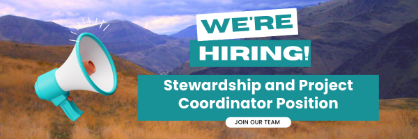 We’re Hiring: Stewardship and Project Coordinator